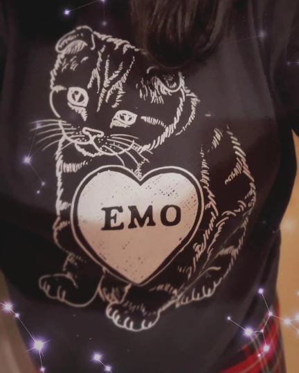 Emo Cat T-shirt