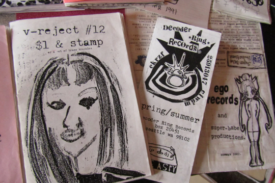 Riot Grrrl Nostalgia zine grab bag #TEN