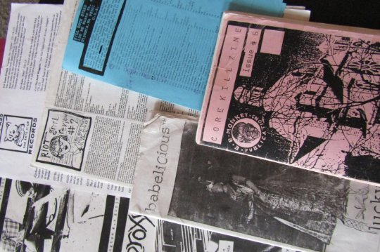 Riot Grrrl Nostalgia zine grab bag SEVEN