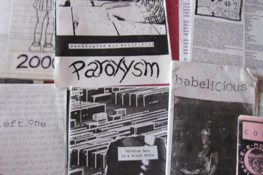 Riot Grrrl Nostalgia zine grab bag SEVEN