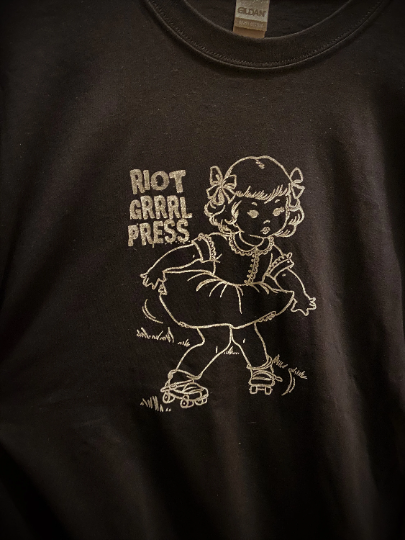 Riot Grrrl Press -Skater Girl T-SHIRT