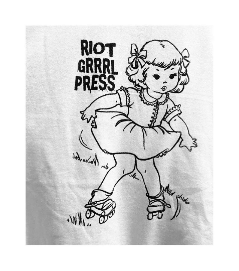 Riot Grrrl Press -Skater Girl T-SHIRT