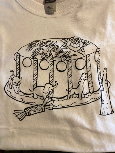 Pity Party Cake T-SHIRT