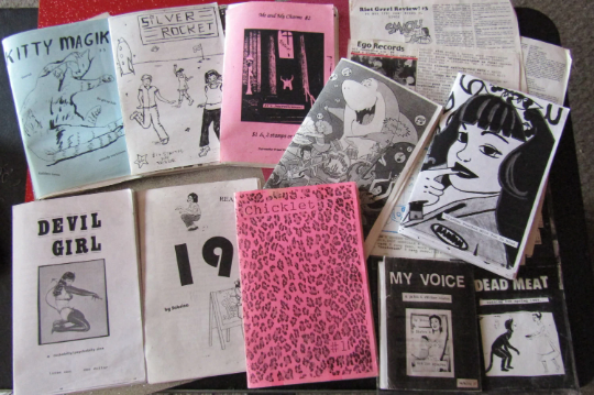 Riot Grrrl Nostalgia zine grab bag #NINE