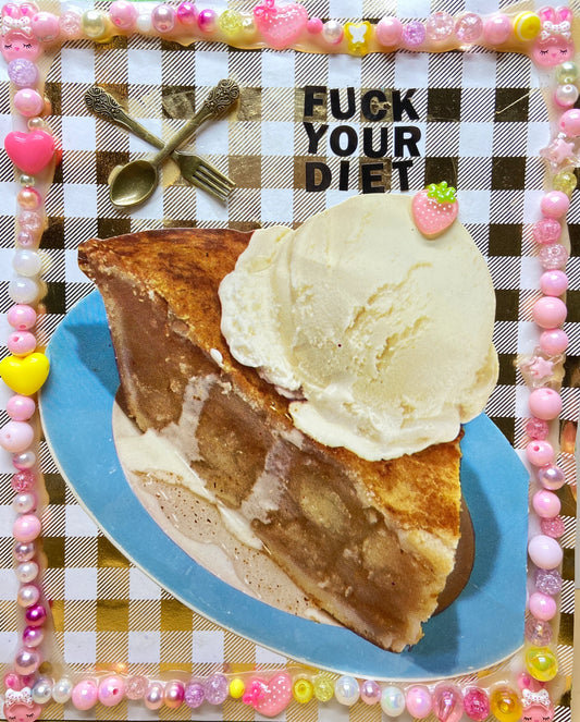 Fuck Your Diet {Original Collage}