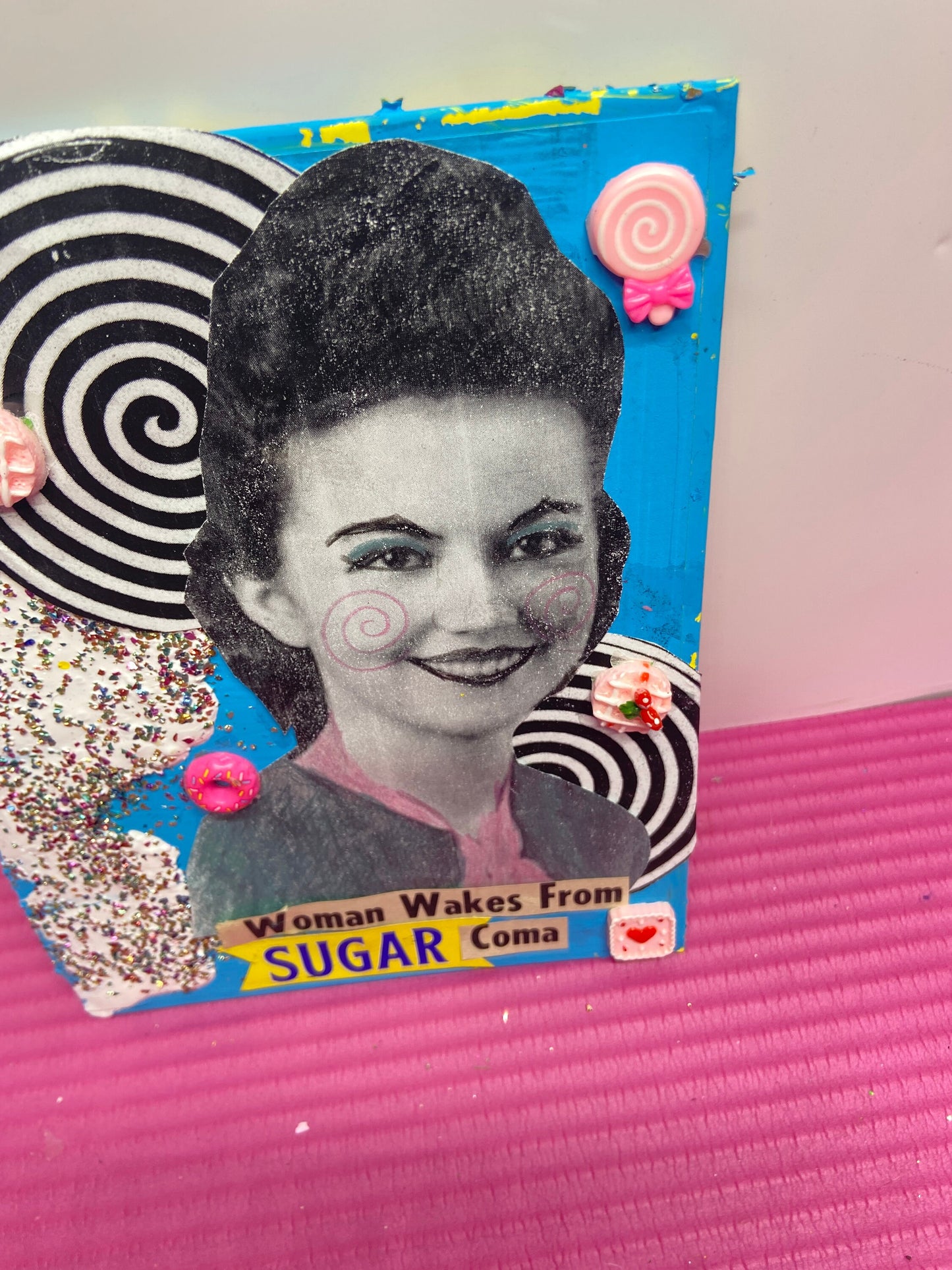 "Sugar Coma" {Original Collage}