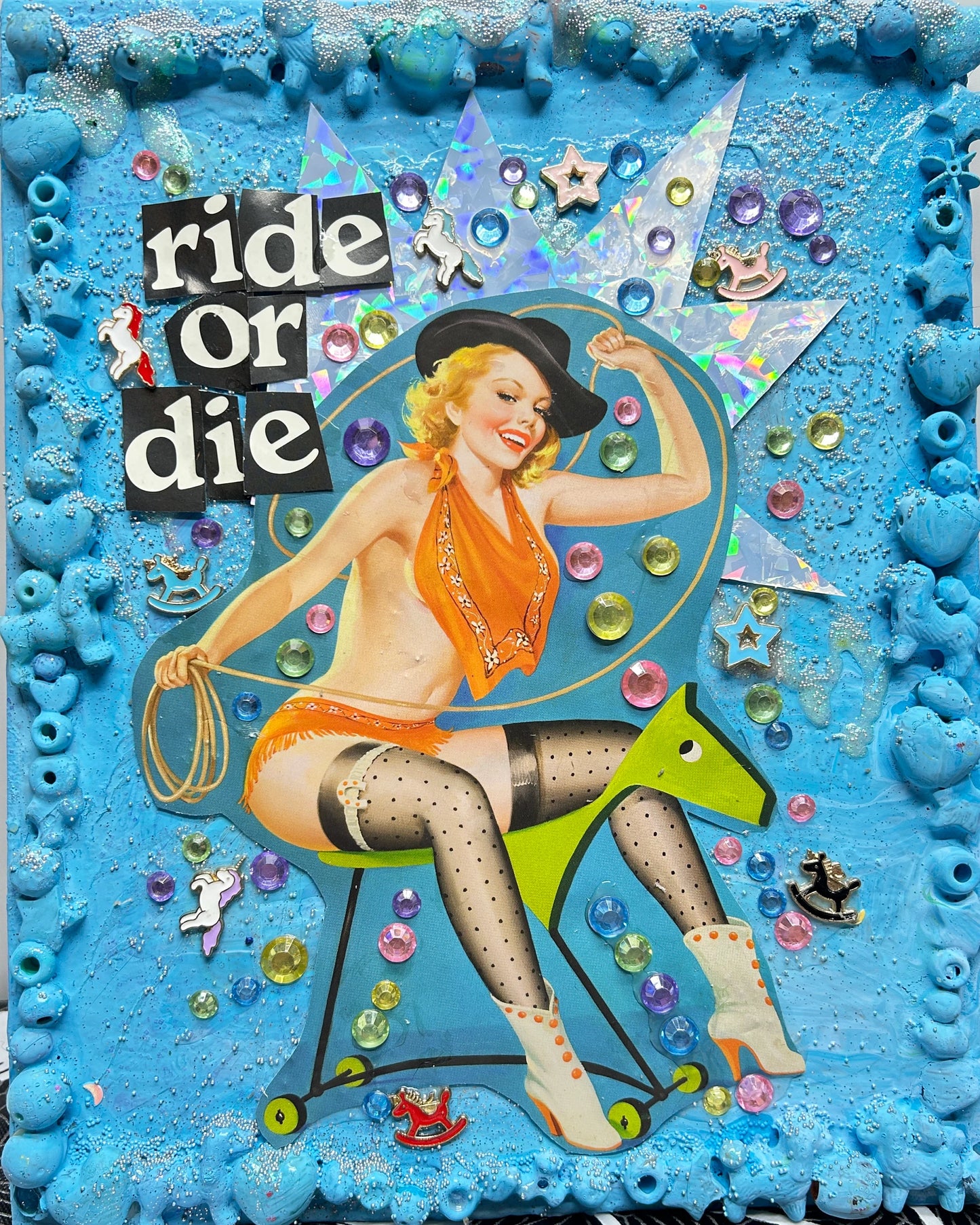 Ride or DIE {Original Collage}