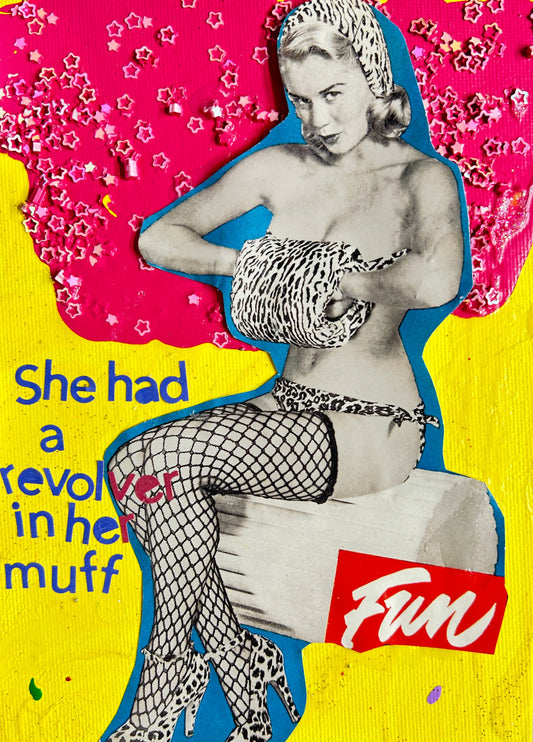 "Muff" {Original Collage}