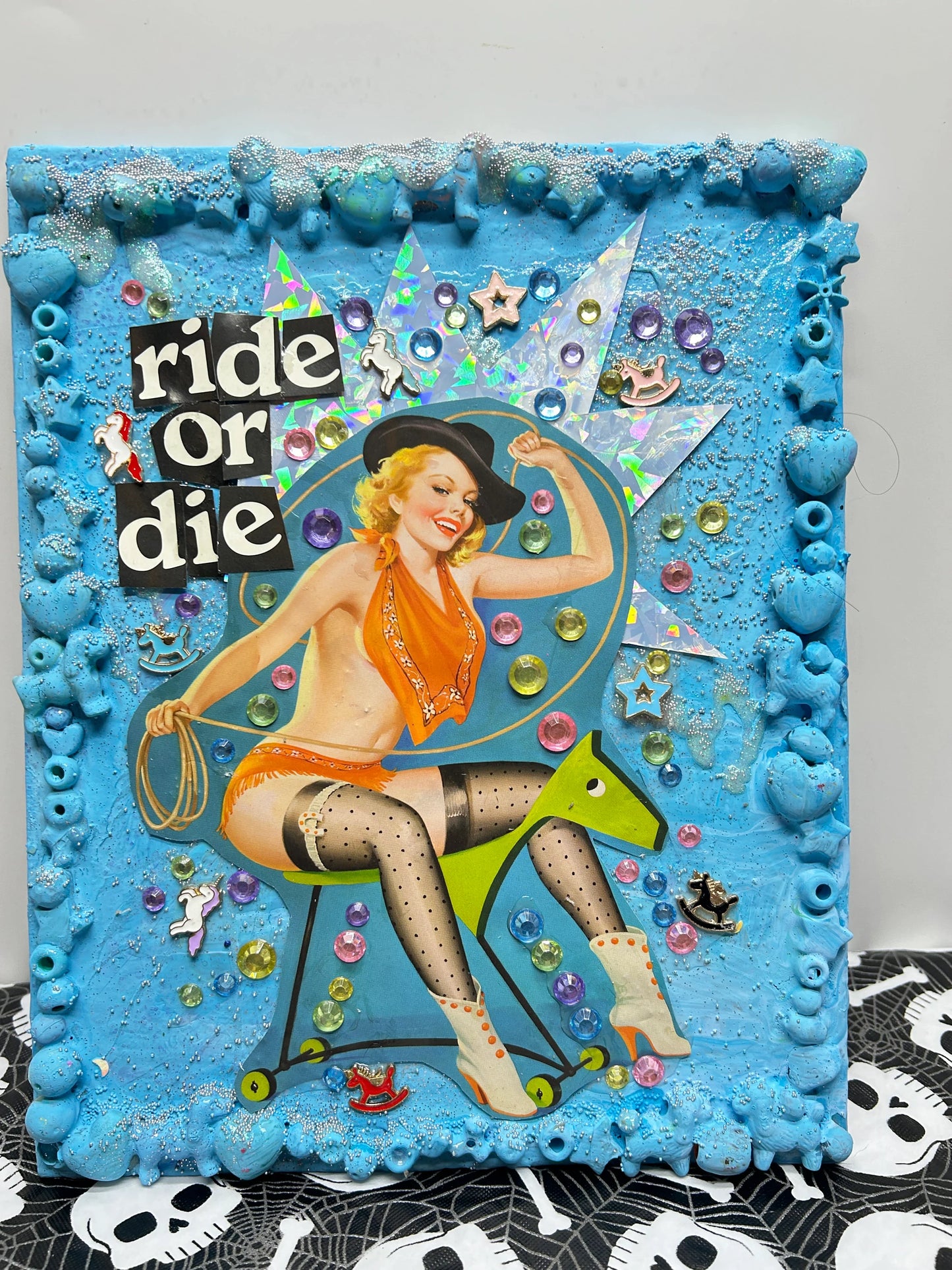 Ride or DIE {Original Collage}