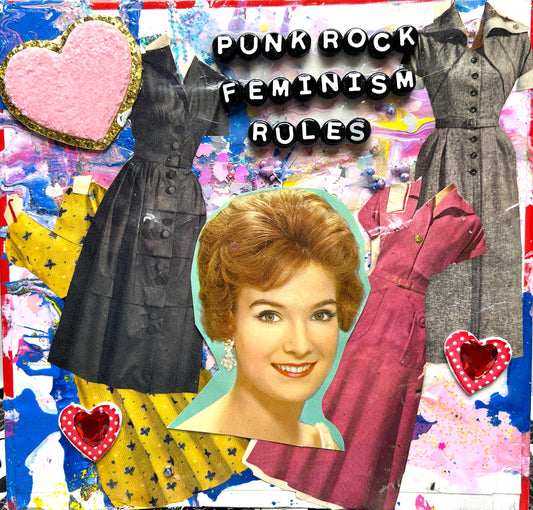 Punk Rock dresses {Original Collage}