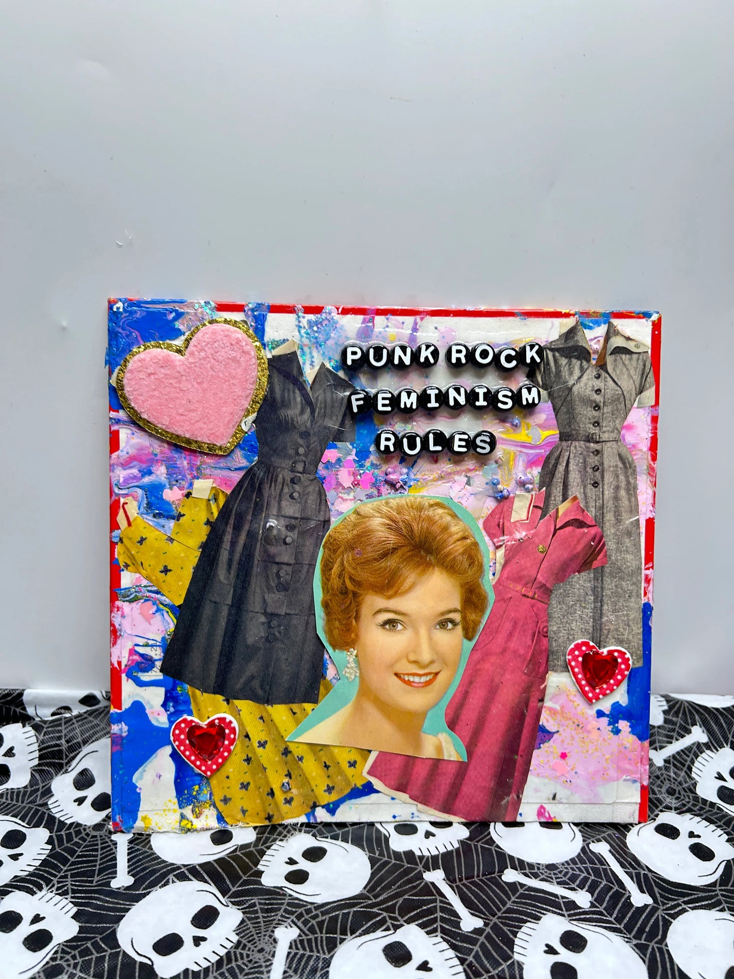 Punk Rock dresses {Original Collage}