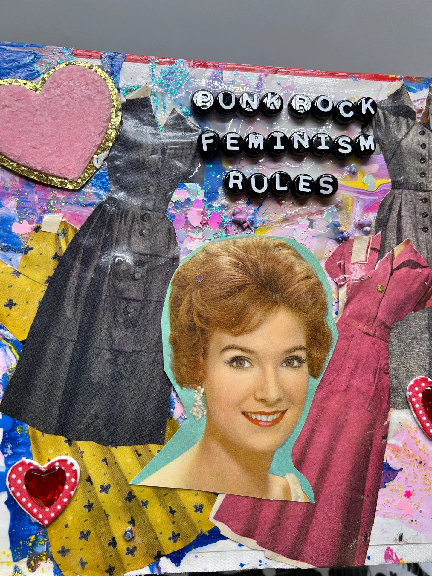 Punk Rock dresses {Original Collage}