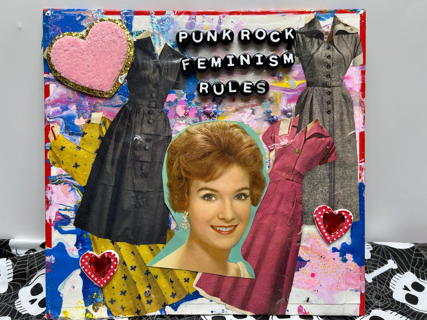 Punk Rock dresses {Original Collage}