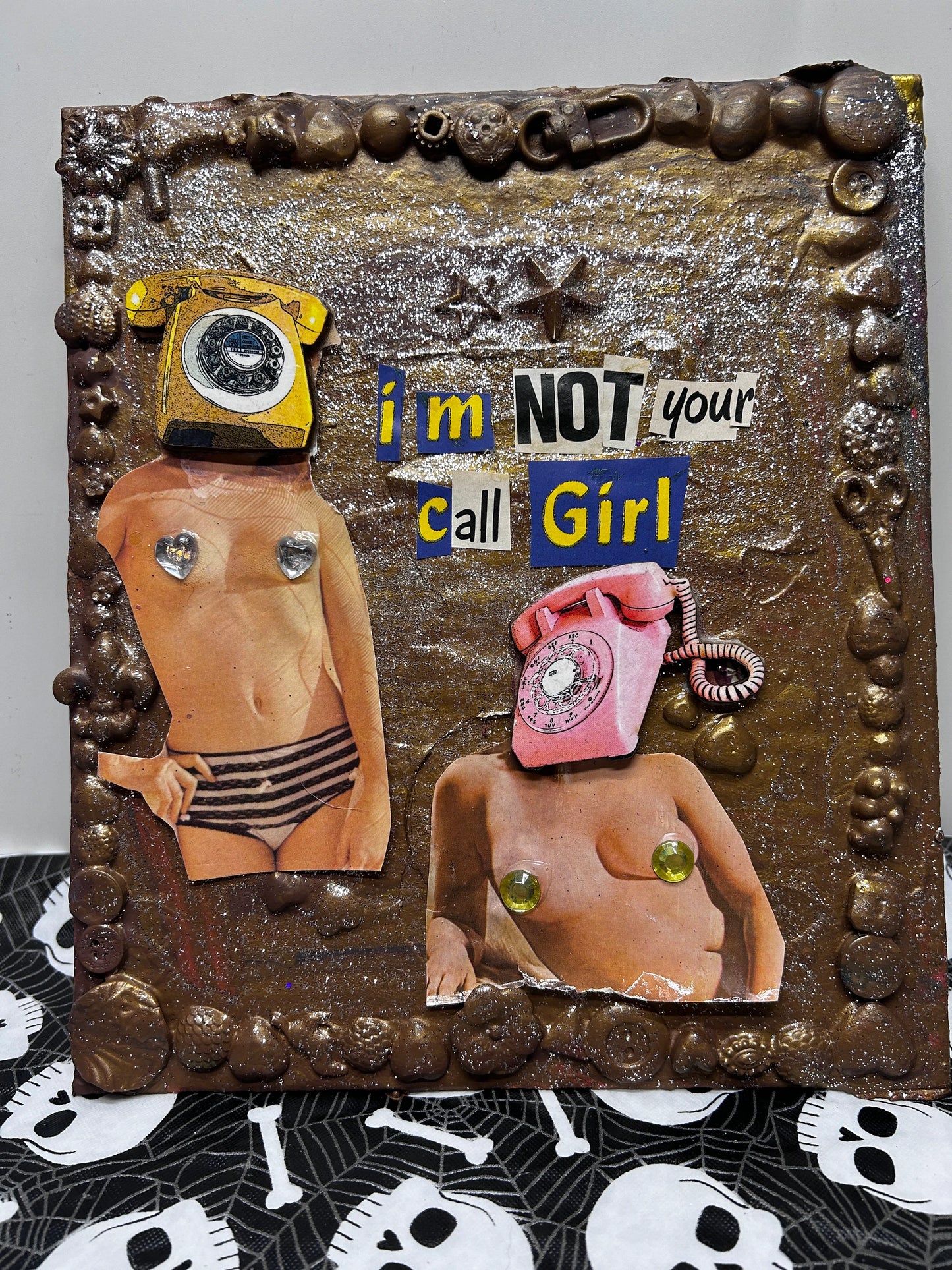 Call Girl {Original Collage}