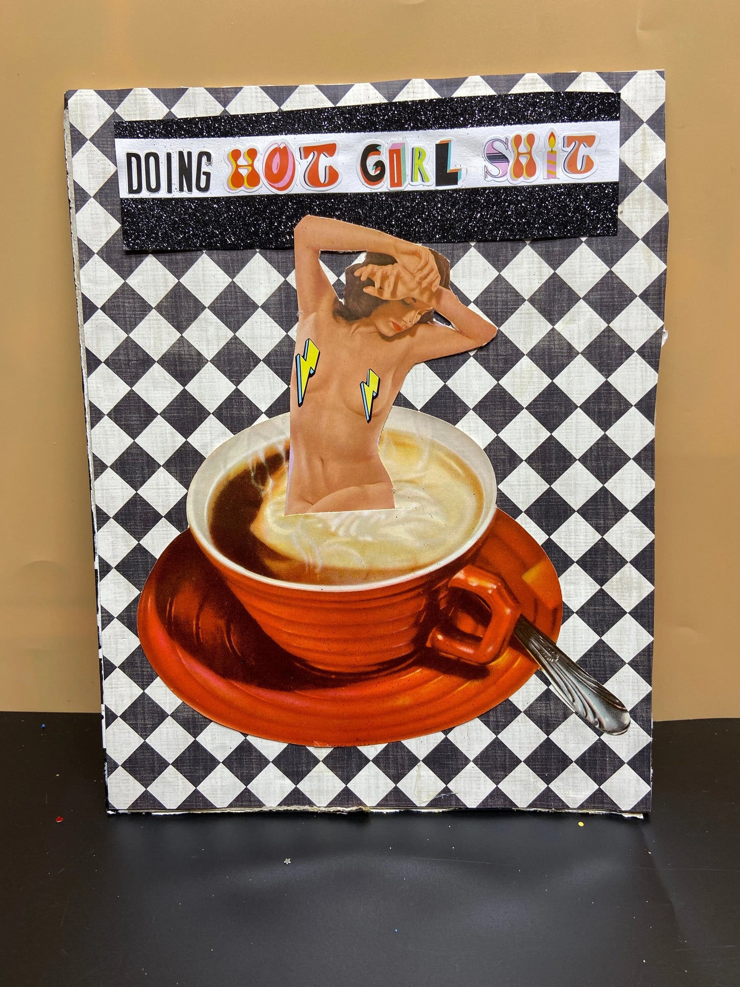 Hot Girl Shit {Original Collage}