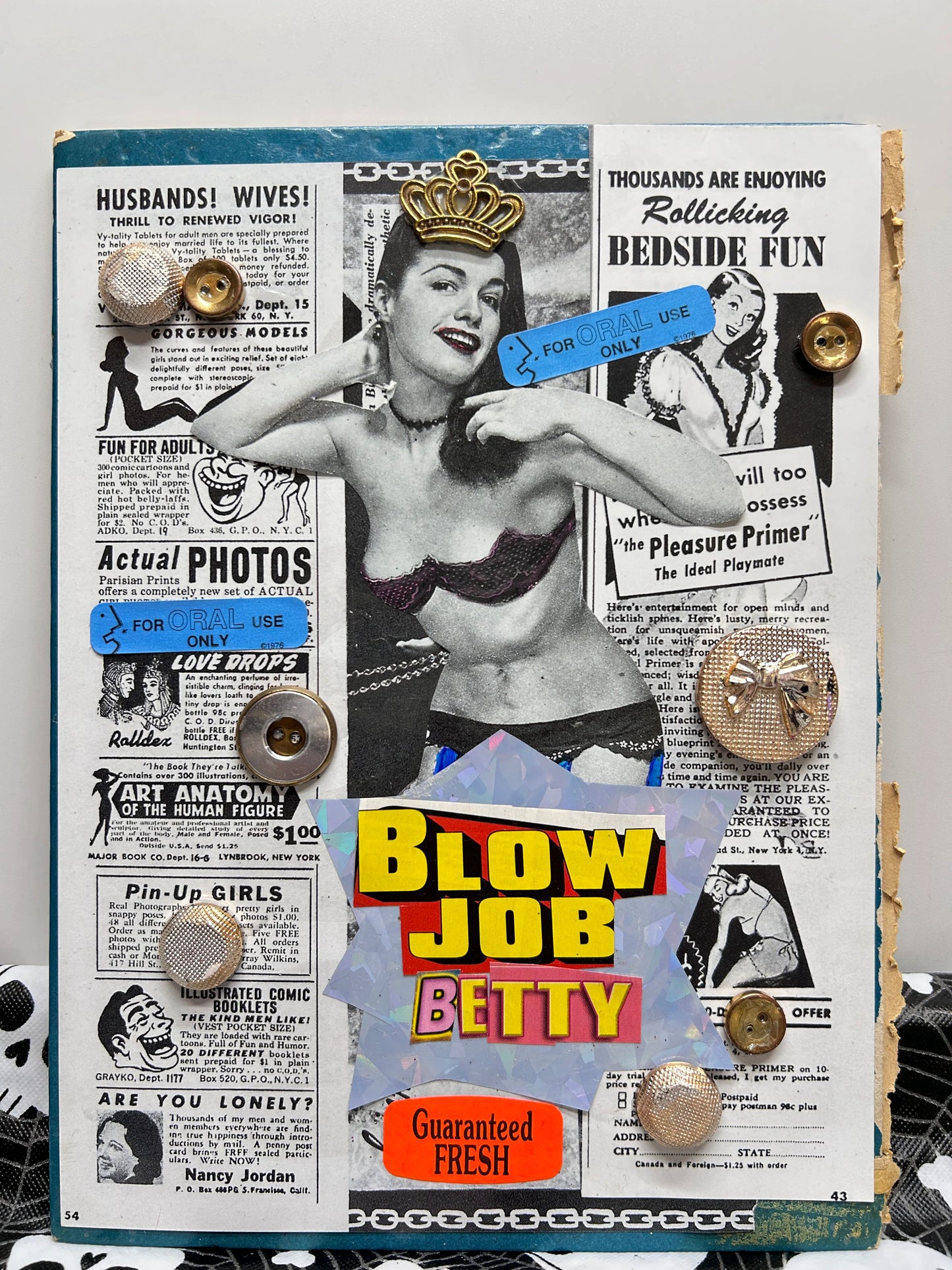 BJ Betty {Original Collage