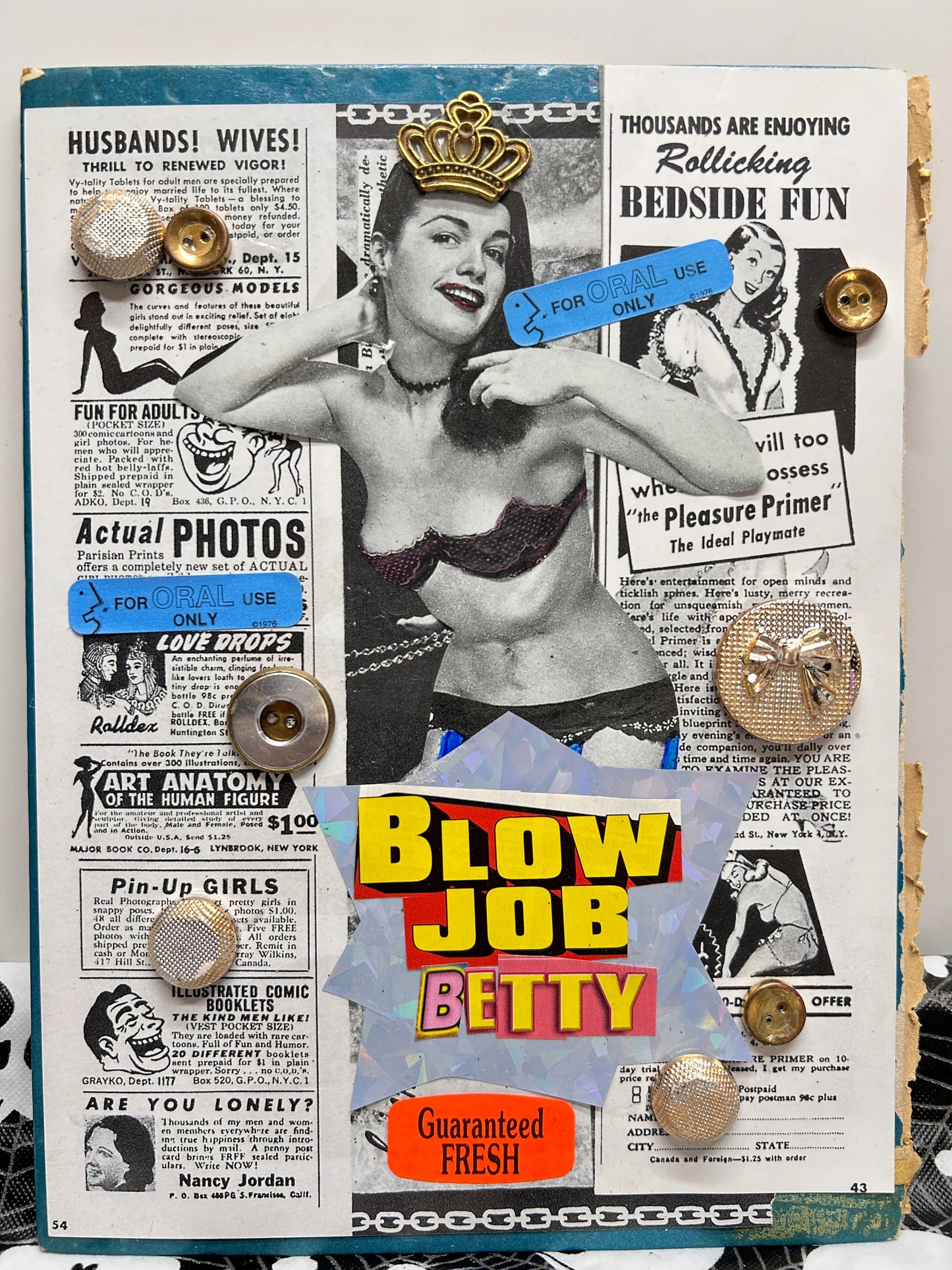 BJ Betty {Original Collage