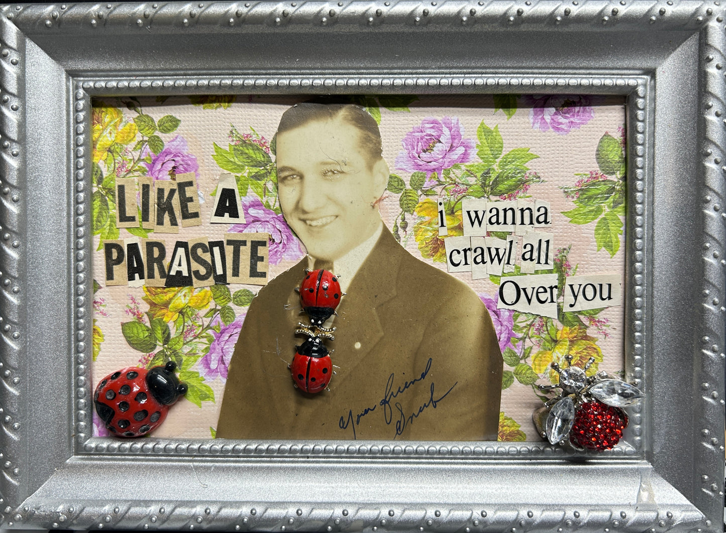 Like A Parasite {Original Collage}