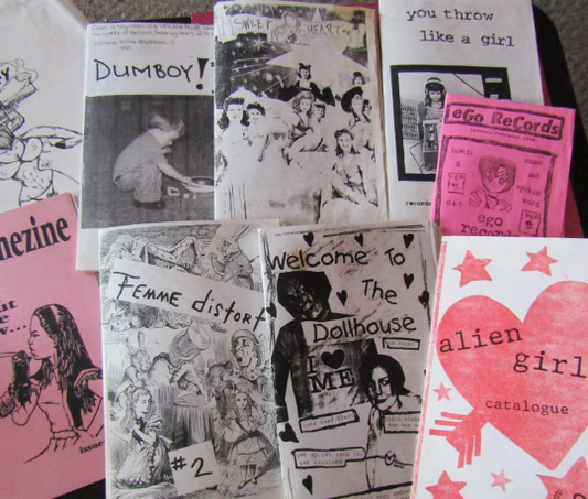 Riot Grrrl Nostalgia zine grab bag TWO