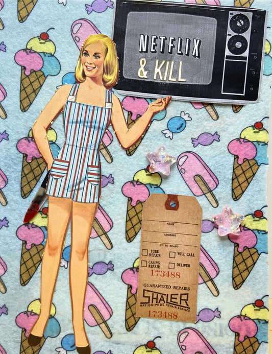 Netflix & Kill {Original Collage}