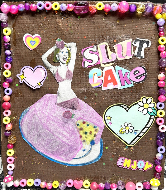 SlutCake  {Original Collage}