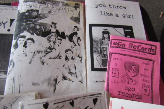 Riot Grrrl Nostalgia zine grab bag TWO