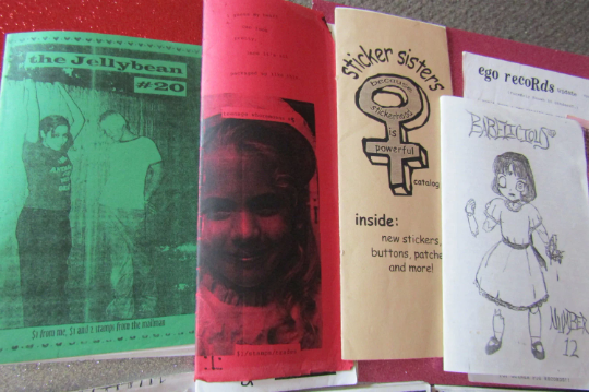 Riot Grrrl Nostalgia zine grab bag #FIVE